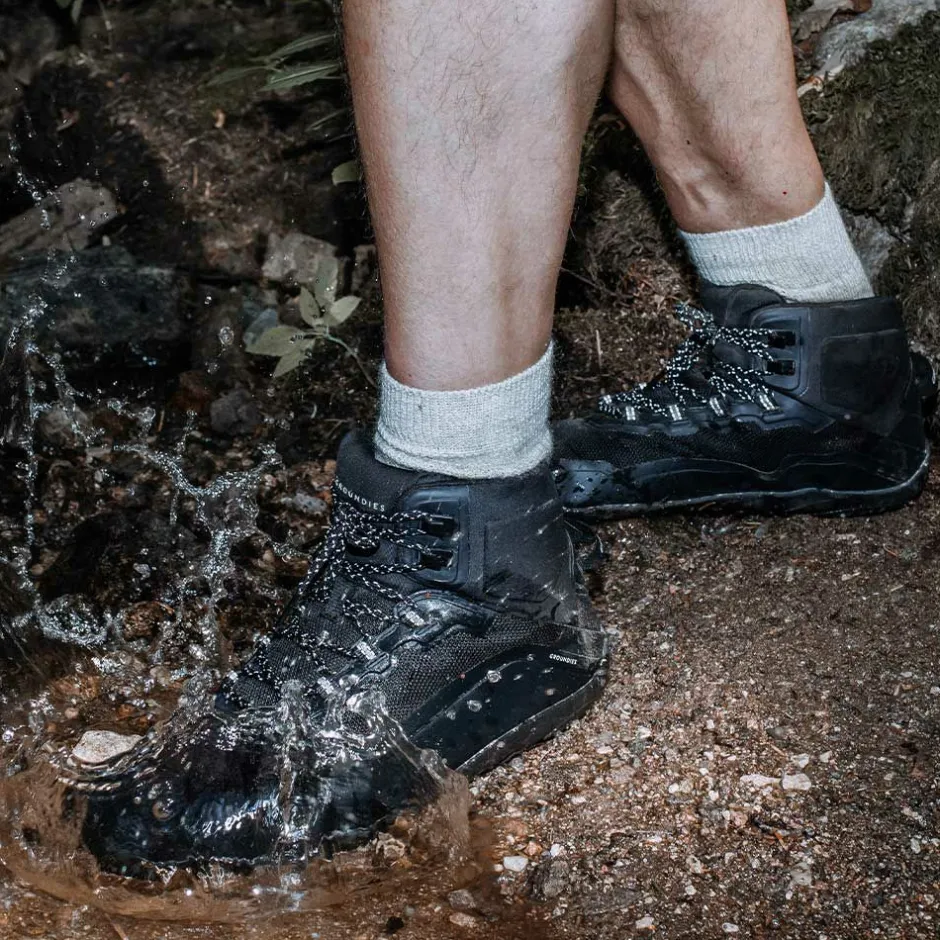 Sports Shoes|Groundies ® All Terrain High Men Black