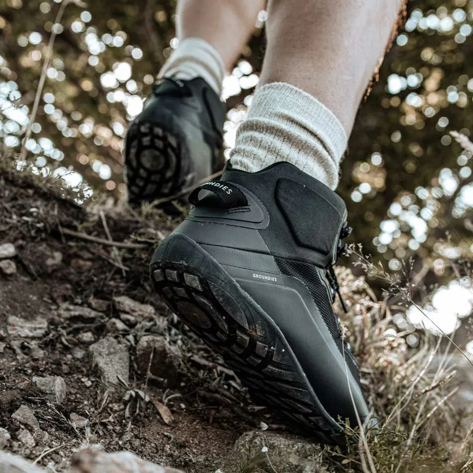 Vegan|Groundies ® All Terrain High Men Black
