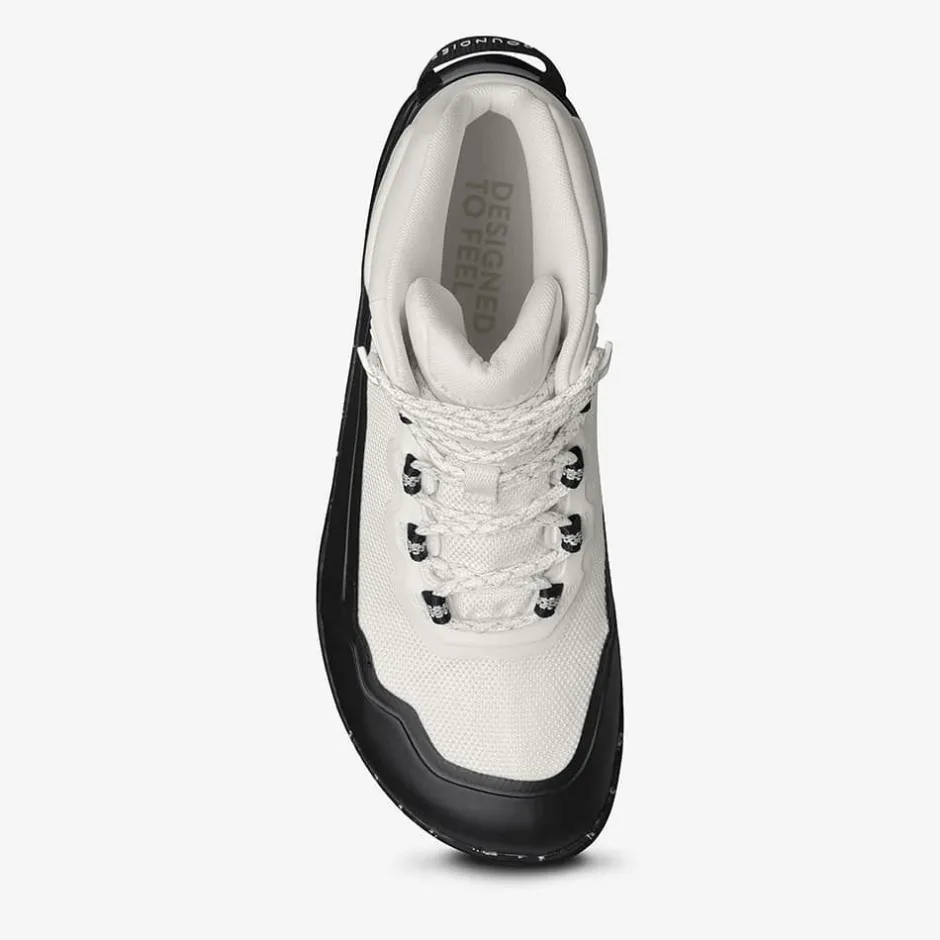 Vegan|Groundies ® All Terrain High Women Off-White/Black