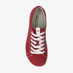 Vegan|Groundies ® Brooklyn Low Men Bordeaux