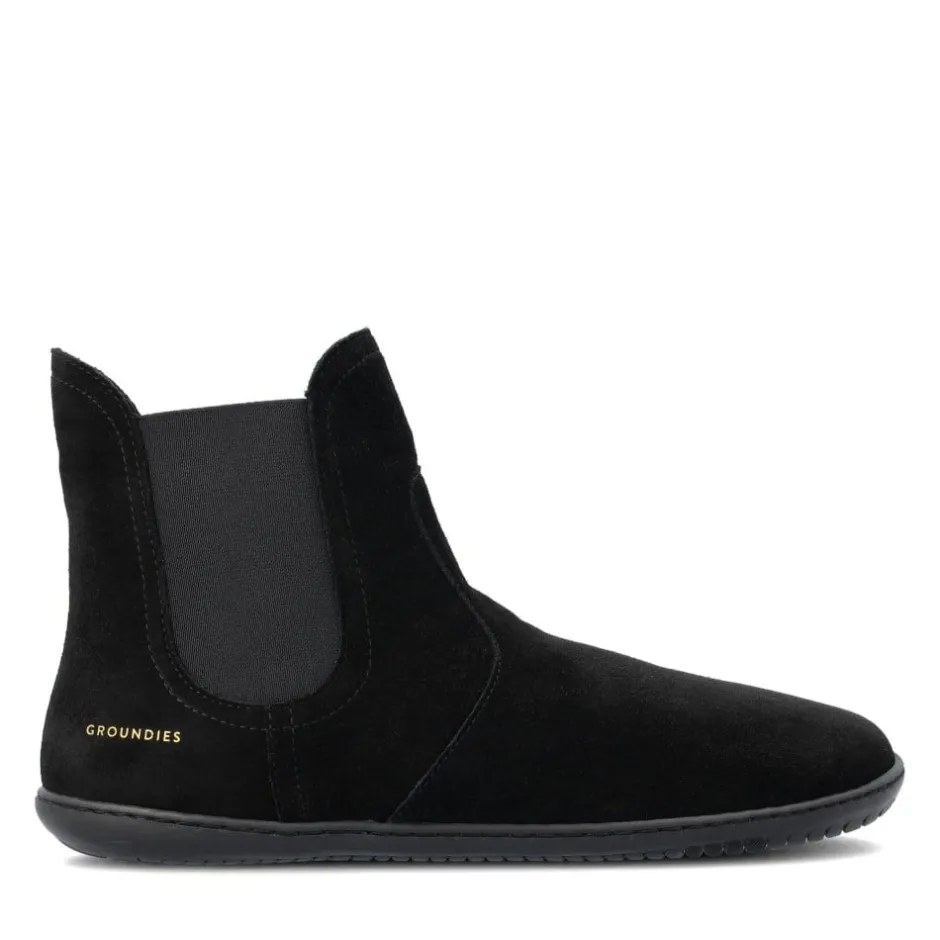 Boots & Booties|Groundies ® Camden Mid Barefoot+ Women Black