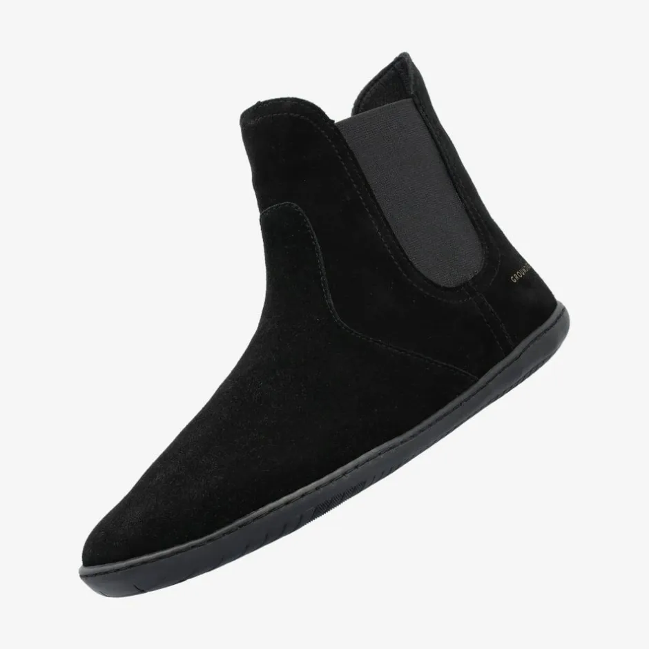 Boots & Booties|Groundies ® Camden Mid Barefoot+ Women Black