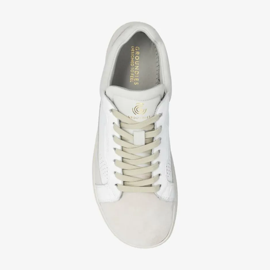 Sneaker|Groundies ® Court Women White/Red
