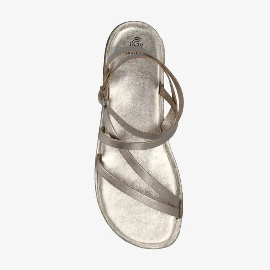 Sandals|Groundies ® Florence Women Gold