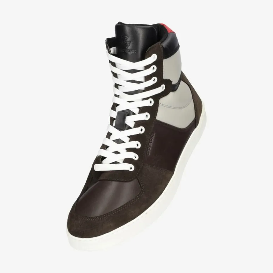 Sneaker|Groundies ® Hamptons High Men Brown/Grey
