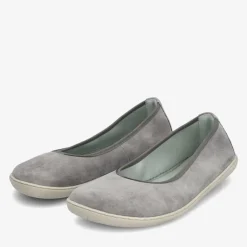 Ballet Flats|Groundies ® Lily Soft Barefoot+ Women Grey