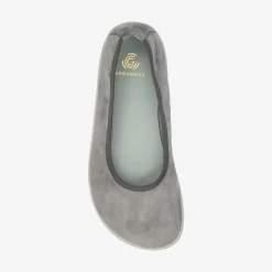 Ballet Flats|Groundies ® Lily Soft Barefoot+ Women Grey
