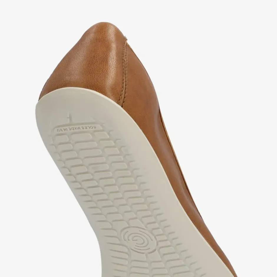 Ballet Flats|Groundies ® Magnolia Women Light Brown