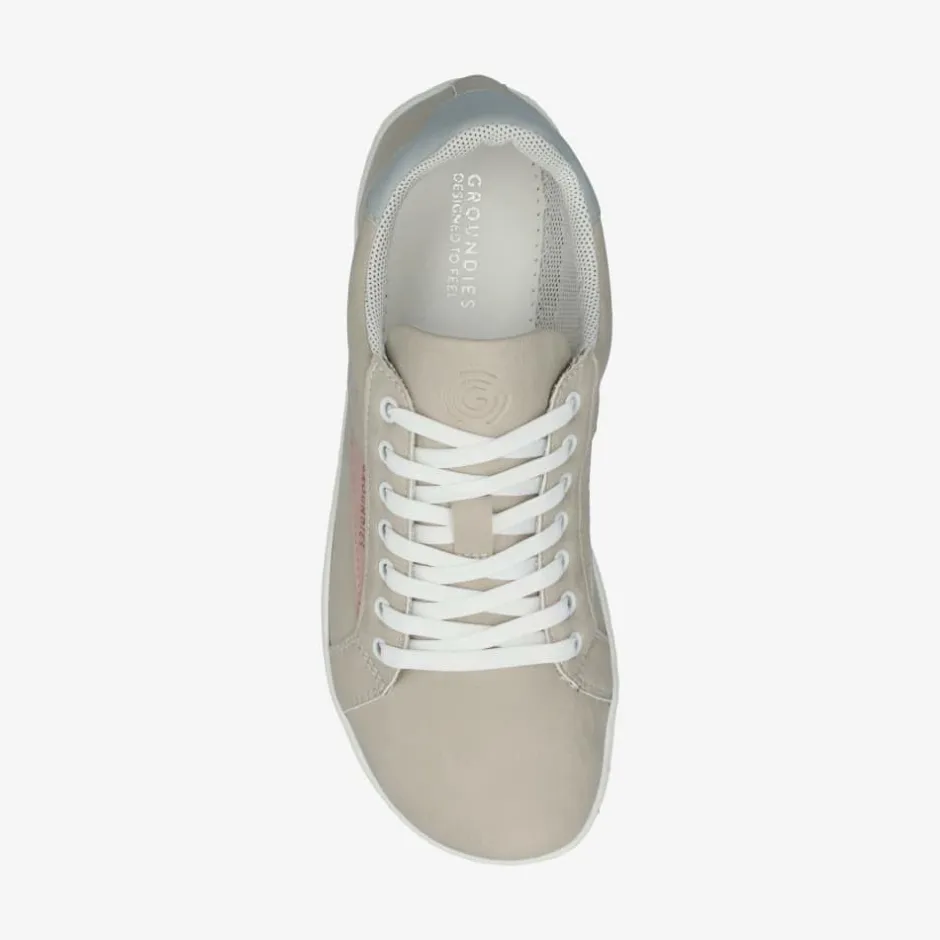 Sneaker|Groundies ® Melbourne Vegan Women Beige Pink