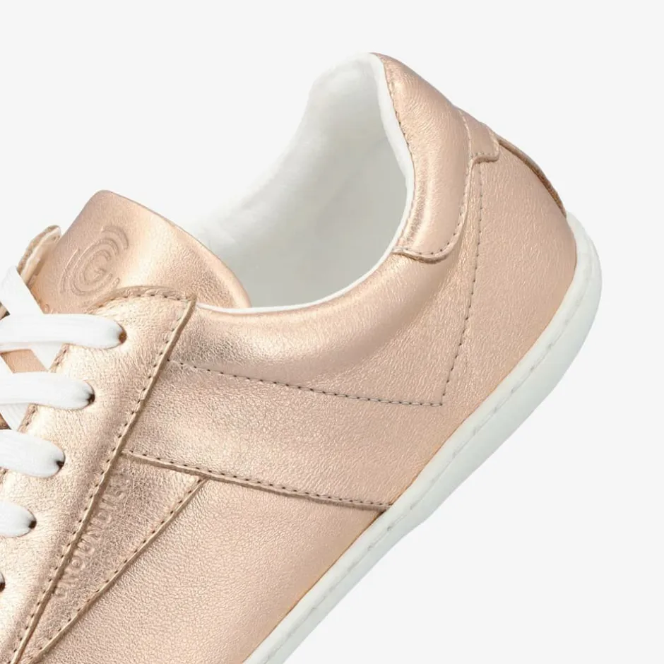 Sneaker|Groundies ® Melbourne Women Metallic Rose