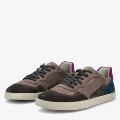 Sneaker|Groundies ® Nova Women Dark Grey/Petrol