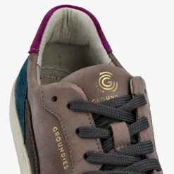 Sneaker|Groundies ® Nova Women Dark Grey/Petrol