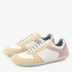 Sneaker|Groundies ® Orlando Barefoot+ Women Off-White/Beige/Pink