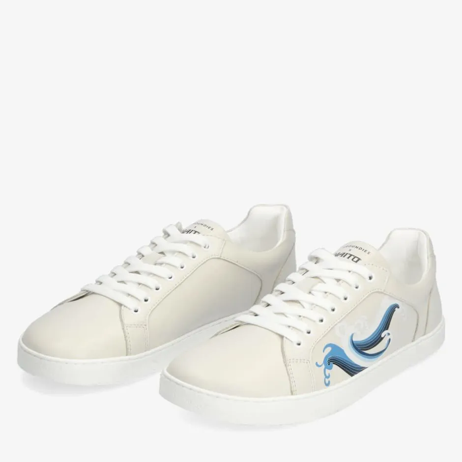 Sneaker|Groundies ® Universe X Naito Women Off-White/Wave