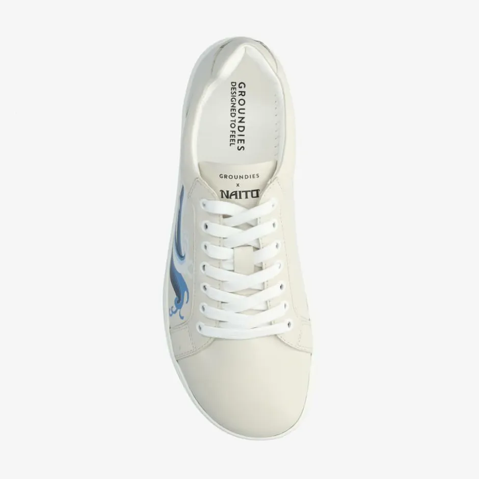Sneaker|Groundies ® Universe X Naito Women Off-White/Wave